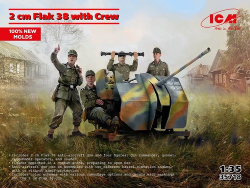 Icm ww2 german anti - 1/35,