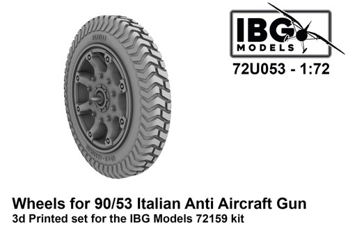 Ibg models 72u053 wheels - 72u053,
