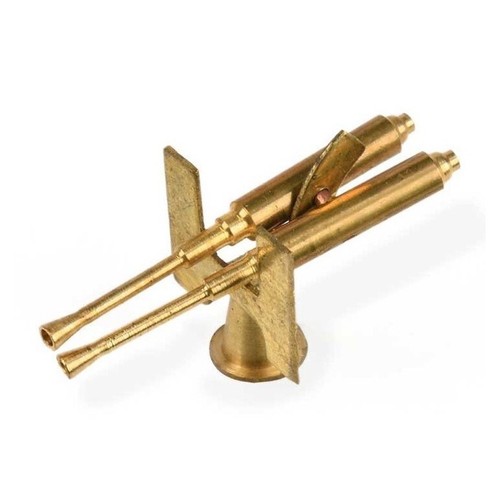 Anti aircraft gun twin mount - gun,