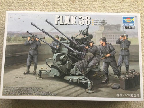 Trumpeter 02309 flak - 1:35, 38