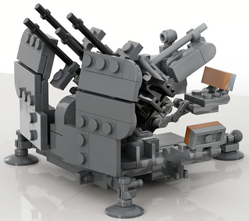 Buildarmy ww2 flakvierling - buildarmy, 38